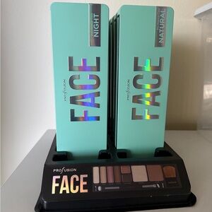 Lot of 10 Profusion Cosmetics FACE Palette - Natural and Night